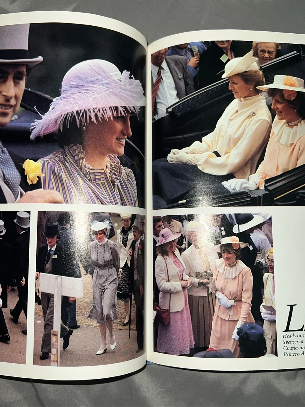 Vintage Princess Diana & Royal Family Hardcover Book Lot (4 Books, 1982-1985)